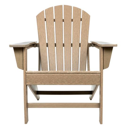 Brown Traditional Adirondack Chair